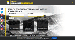 Desktop Screenshot of mining-jobs-south-africa.co.za